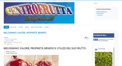 Desktop Screenshot of centrofrutta.com